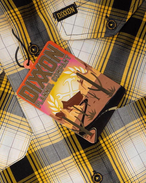 OPEN ROAD BAMBOO SHORT SLEEVE BUTTON UP - MENS